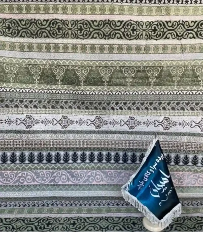 رومیزی طرح راه راه سنتی